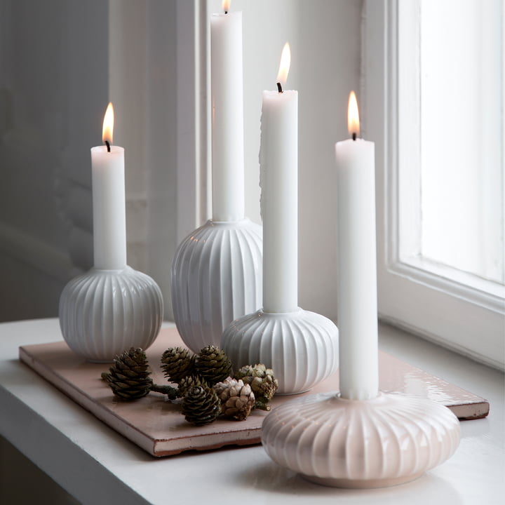 Hammershøi lysestage fra Kähler Design