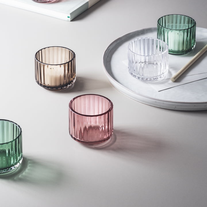 Fyrfadsstage fra Lyngby Porcelæn