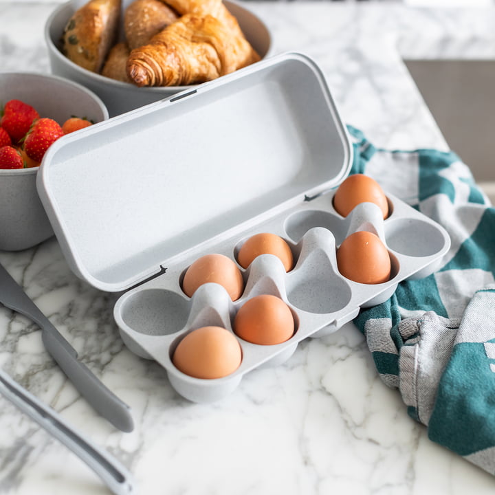Koziol - Eggs to go genanvendelige ægbeholdere