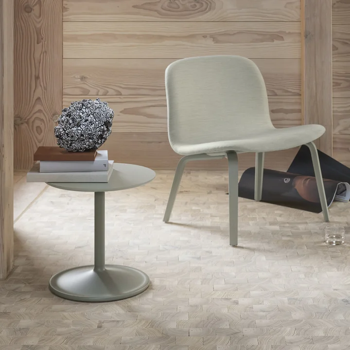 Soft sidebord fra Muuto i dusty green