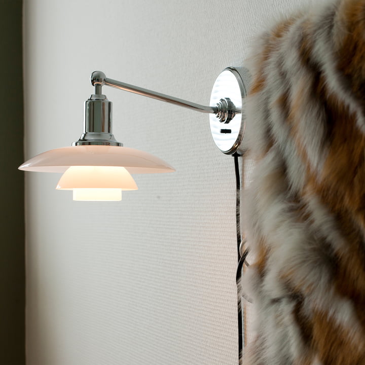 Stilfuld designer væglampe