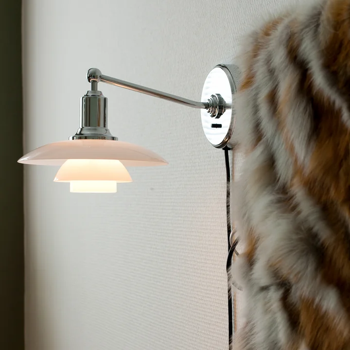 Stilfuld designer væglampe