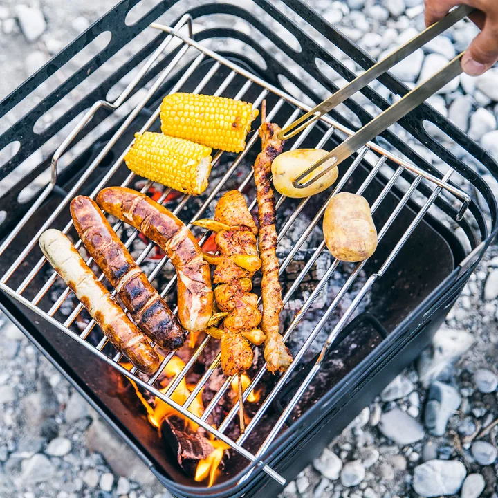 Brandkurv og grill i ét