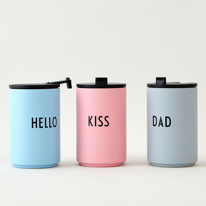 Thermo Cup 0,35 l fra Design Letters i Hello, Kiss, Dad