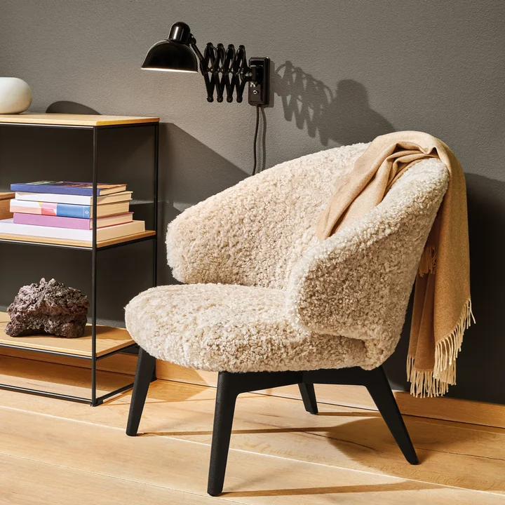 Let loungestol af Fritz Hansen