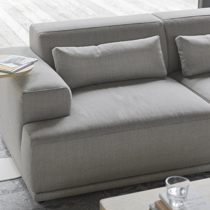 Connect Soft Modular Sofa, Re-Wool 129 fra Muuto