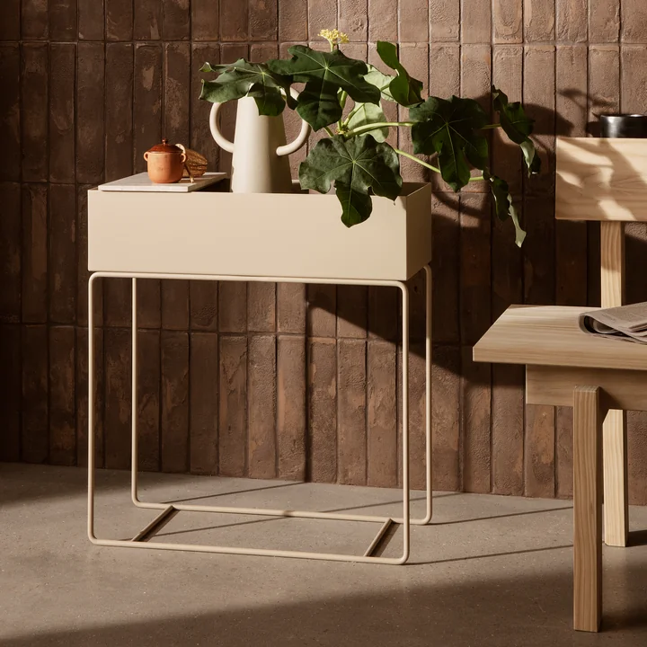 Plant Box fra Ferm Living i farven cashmere