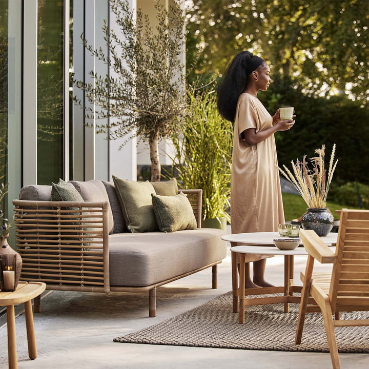 Sense Outdoor sofa fra Cane-line