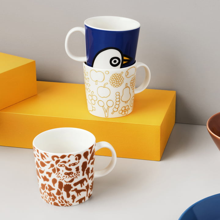 Oiva Toikka krus med hank fra Iittala
