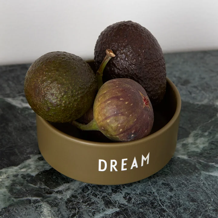 Snack Dream i olivengrøn fra Design Letters