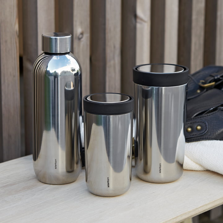 Keep Cool drikkedunk 0,6 l i steel fra Stelton