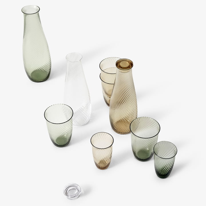 Collect SC drikkeglas og karaffel fra & Tradition