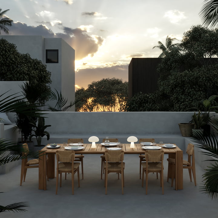 Atmosfera Dining Table Outdoor fra Gubi