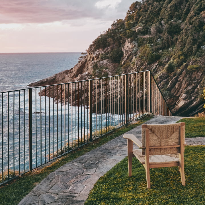 F-Chair Outdoor loungestol fra Gubi