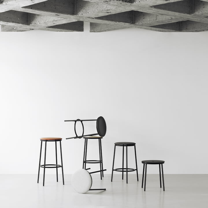 Circa Barstol - Taburet fra Normann Copenhagen