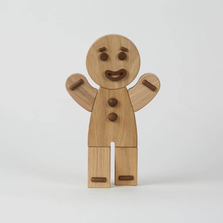 Gingerbread Man træfigur af boyhood