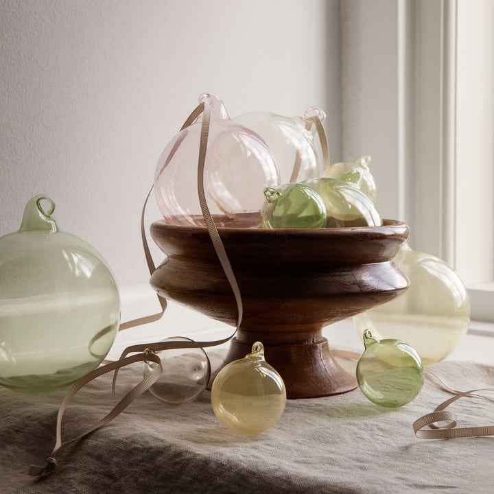 Glass Baubles juletræskugler fra ferm Living