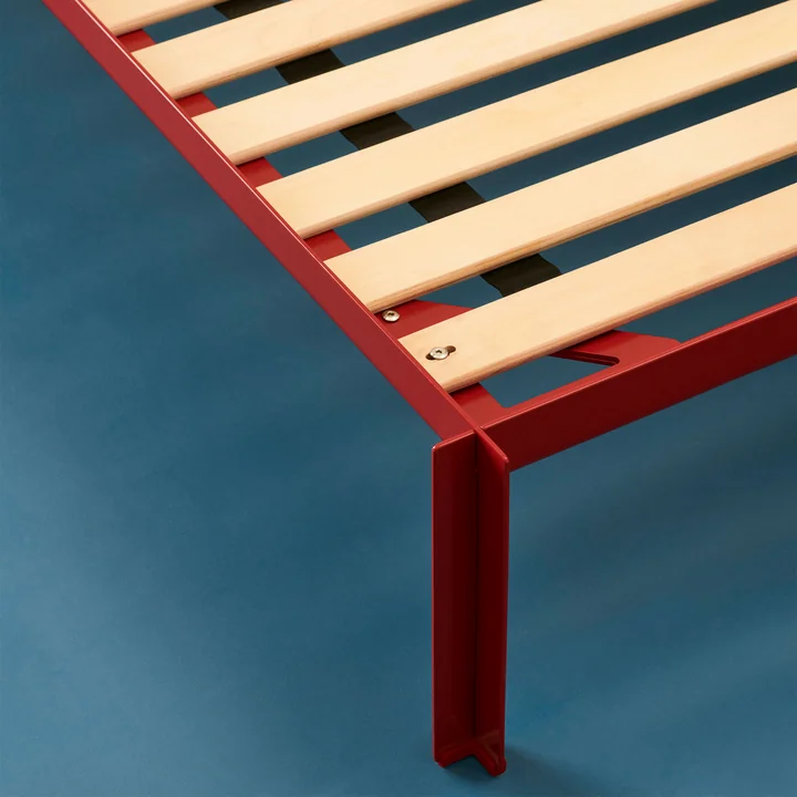 Standard lamelbund på Connect seng, maroon red fra HAY