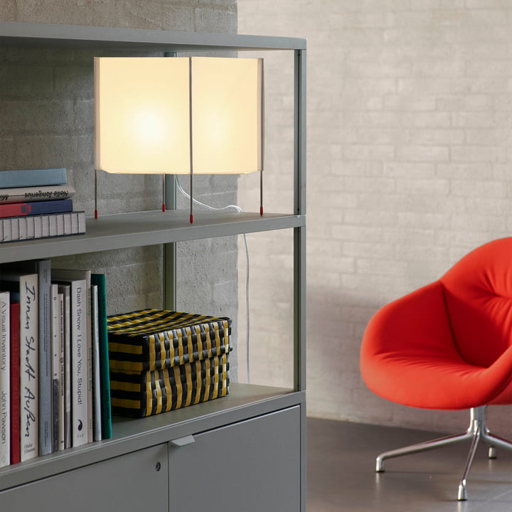 Paper Cube papir bordlampe fra HAY