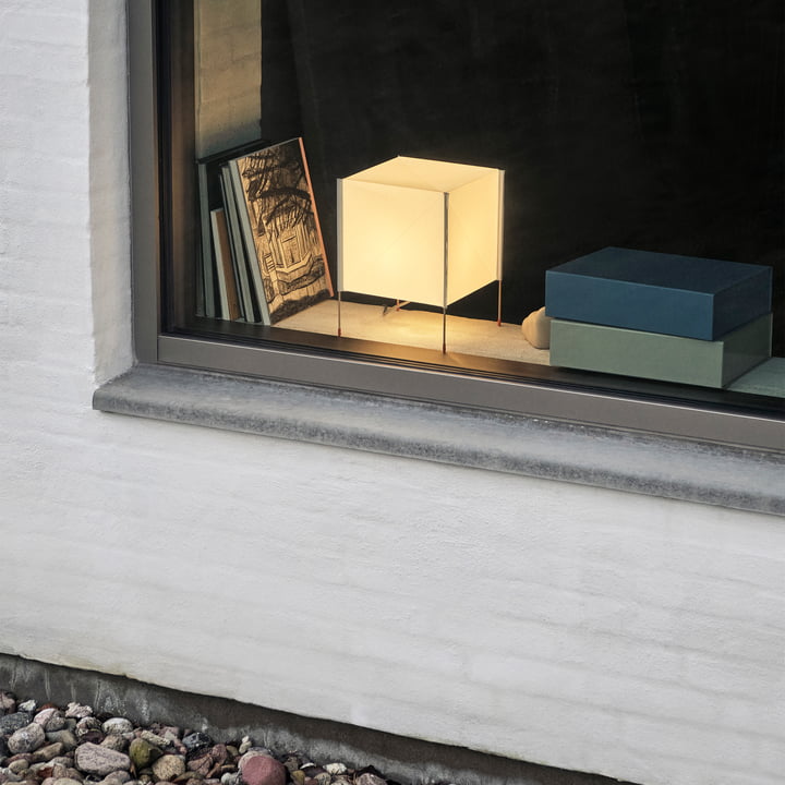 Paper Cube papir bordlampe fra HAY