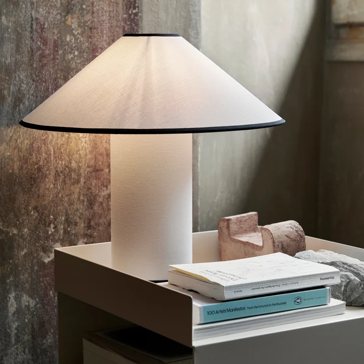 Colette ATD6 bordlampe, sort/hvid fra & Tradition