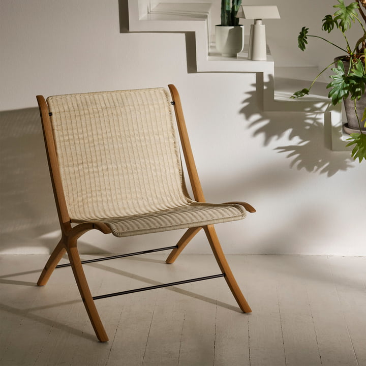 X HM10 Lounge Chair, lakeret eg fra & Tradition