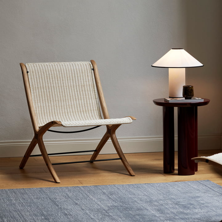 X HM10 Lounge Chair, lakeret eg by & Tradition