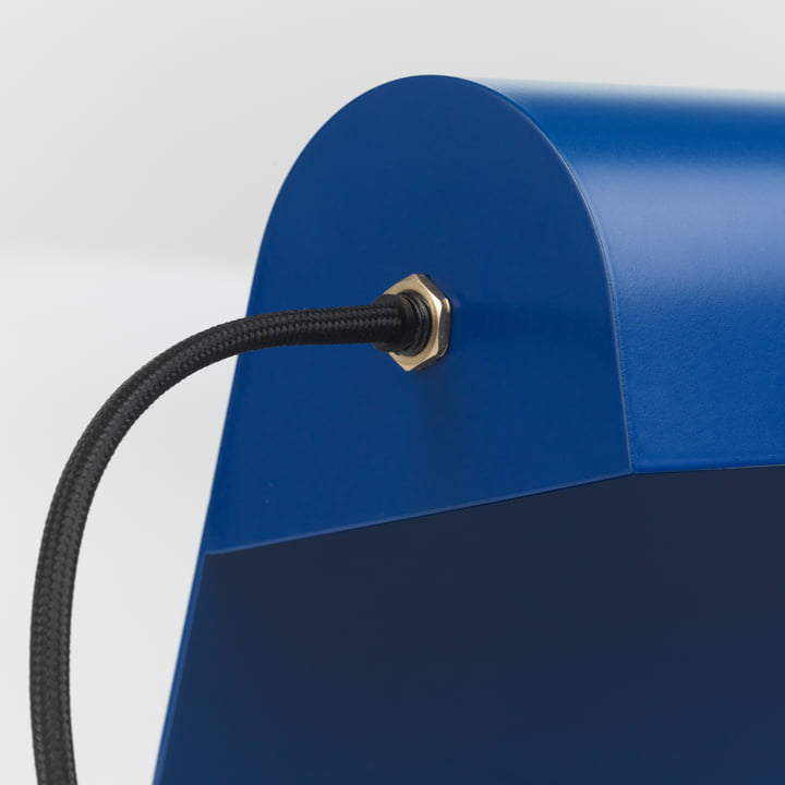 Lampe de Bureau bordlampe fra Vitra i Prouvé Bleu Marcoule-versionen