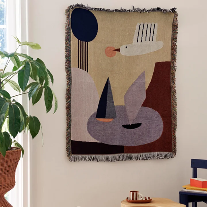 Bird vægtæppe fra Ferm Living