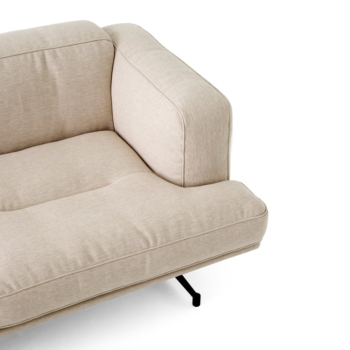 Inland AV22, 2-personers, stel varm sort/beige (Clay 0011) fra & Tradition
