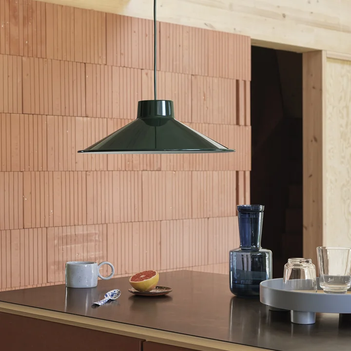 Top pendel LED, Ø 36 cm, mørkegrøn fra Muuto