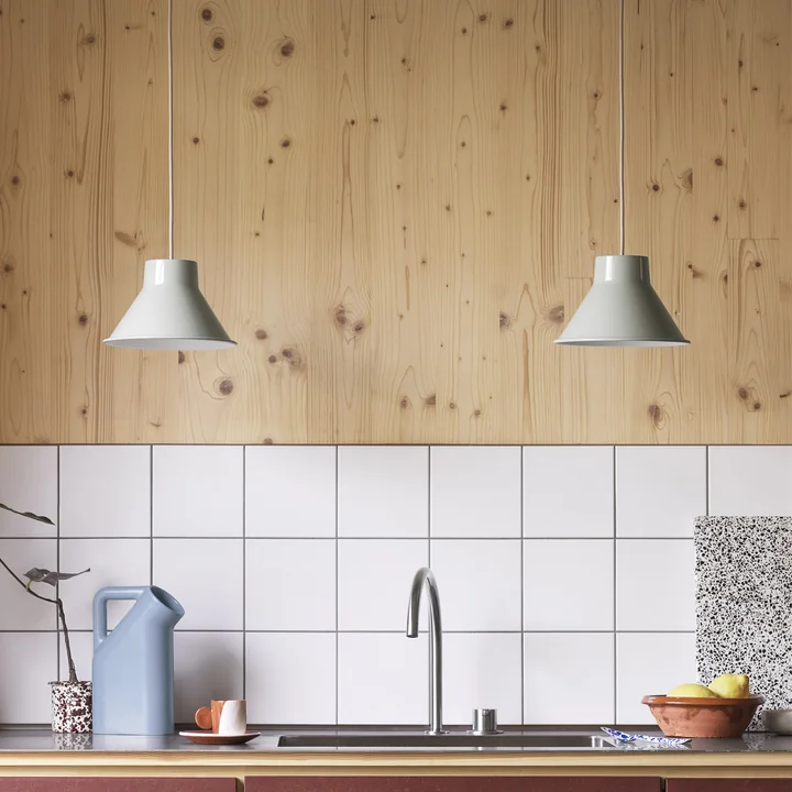 Top pendel LED, Ø 21 cm, grå fra Muuto
