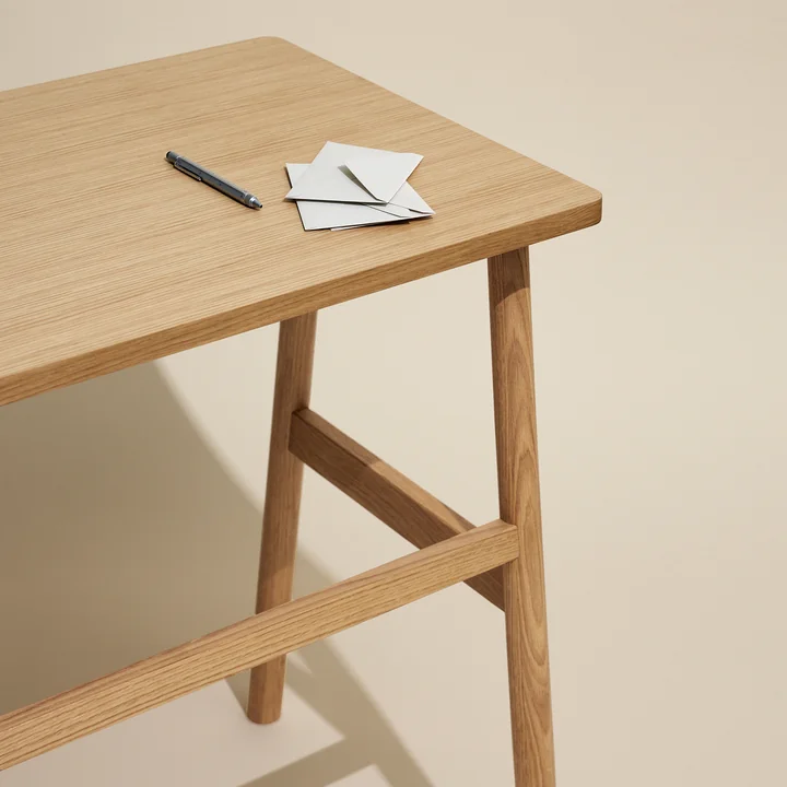 Acorn skrivebord, naturlig eg fra Hübsch Interior