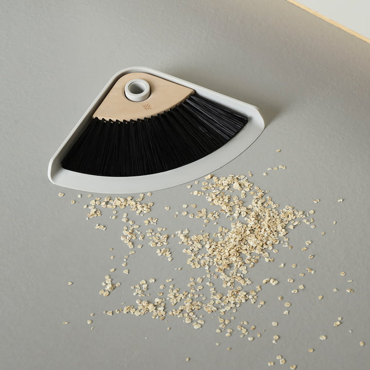 Rig-Tig Sweep-It Dustpan & Håndbørste i lysegrå