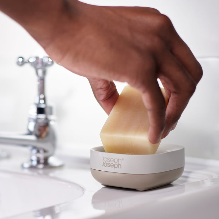 Slim Compact sæbeskål, ecru fra Joseph Joseph