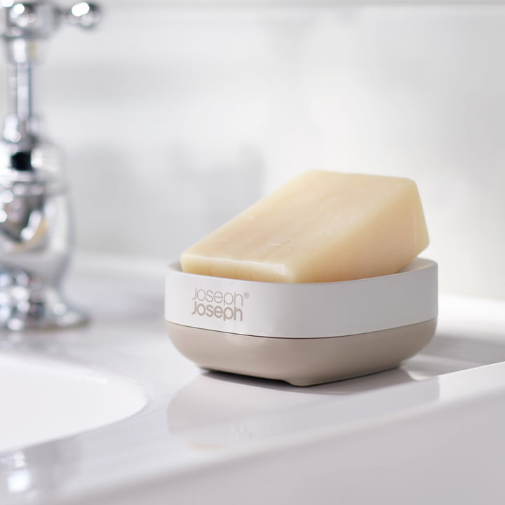 Slim Compact sæbeskål, ecru fra Joseph Joseph