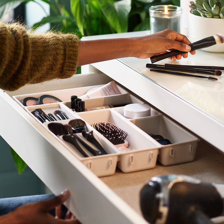 Viva Makeup Organizer, skal (sæt med 7) fra Joseph Joseph