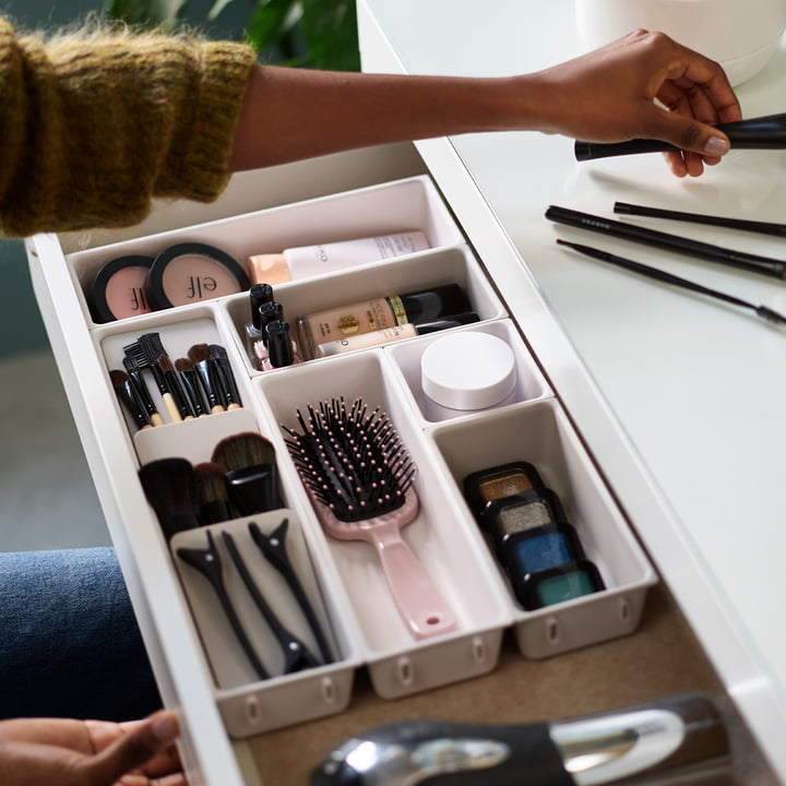 Viva Makeup Organizer, skal (sæt med 7) fra Joseph Joseph