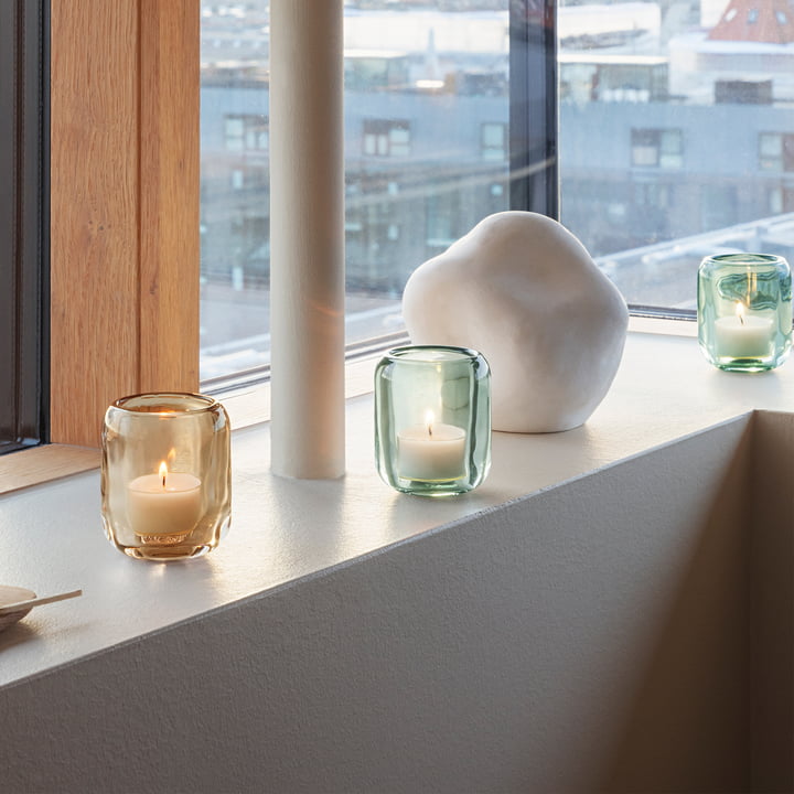 Eva Solo - Acorn fyrfadsstage, bladgrøn