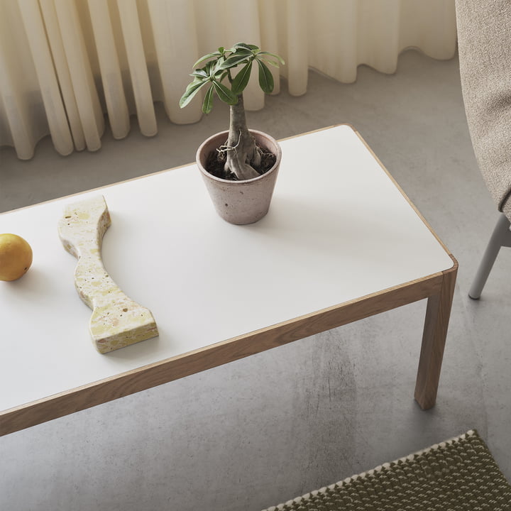 Workshop sofabord fra Muuto i gråt linoleum