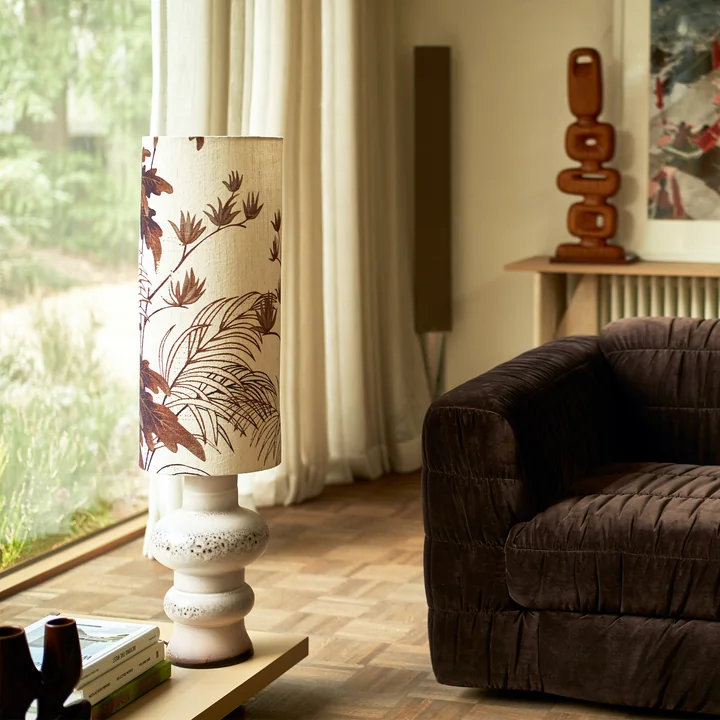Cylinder, Ø 28,5 cm, blomstret fra HKliving