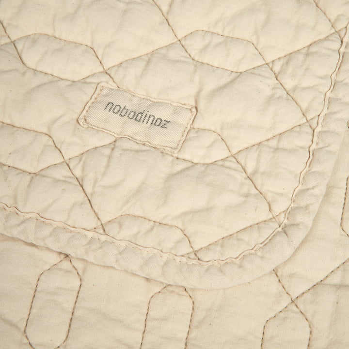 Wabi Sabi quilt, 100 x 135 cm, ingefær fra Nobodinoz