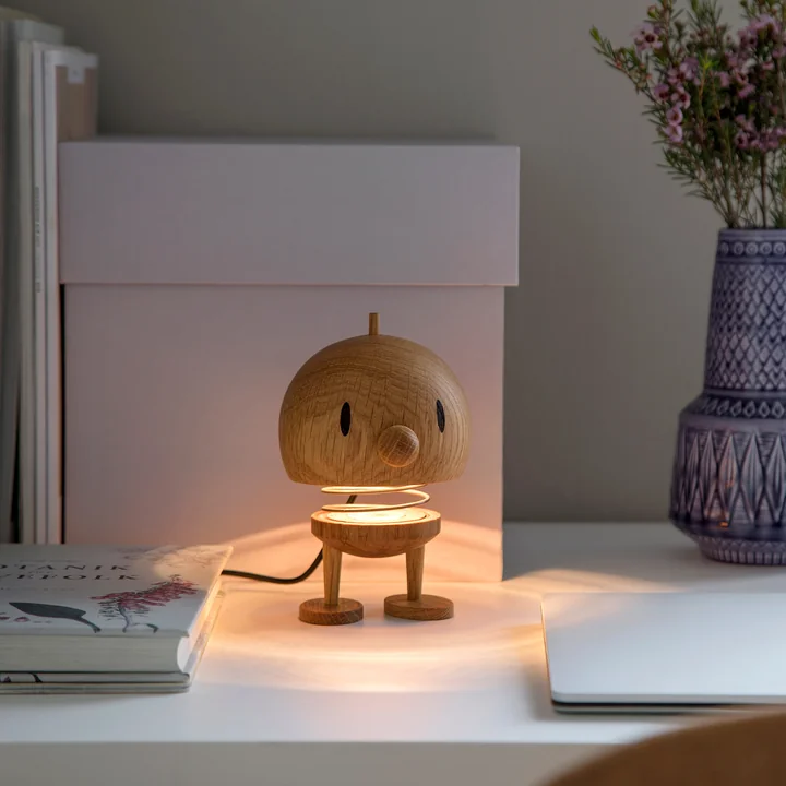 Hoptimist - Woody Bumble bordlampe