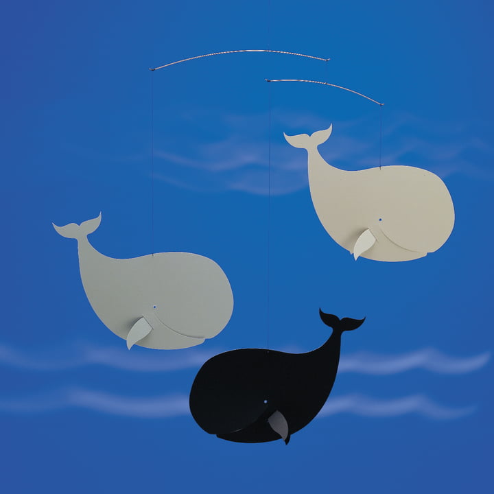 Happy Whales Mobile af Flensted Mobiles