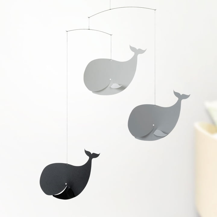 Happy Whales Mobile af Flensted Mobiles