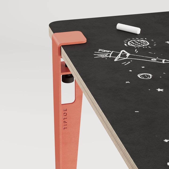 Skifer til børneskrivebord Vice Versa, flamingo pink fra TipToe