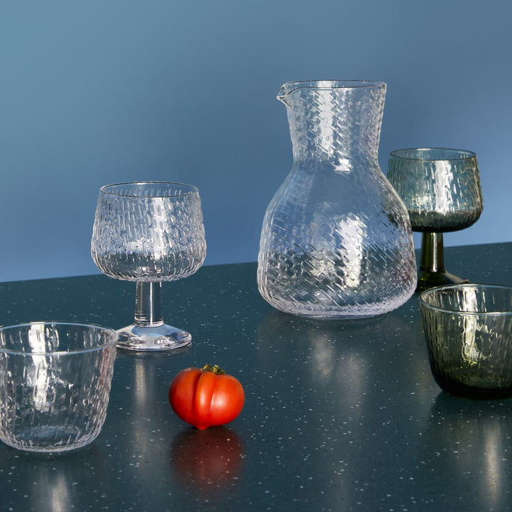 Syksy glas, vinglas, karaffel fra Marimekko