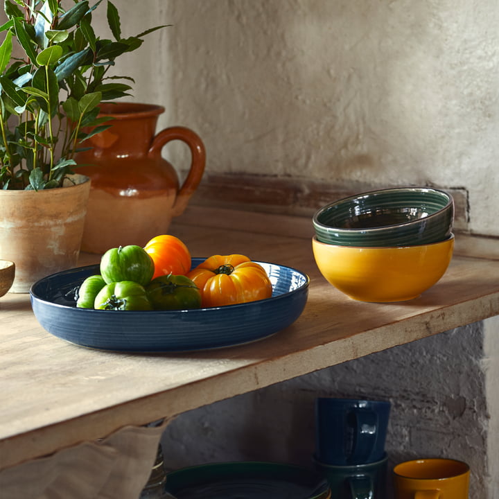 Colore tærteform og skåle fra Kähler Design