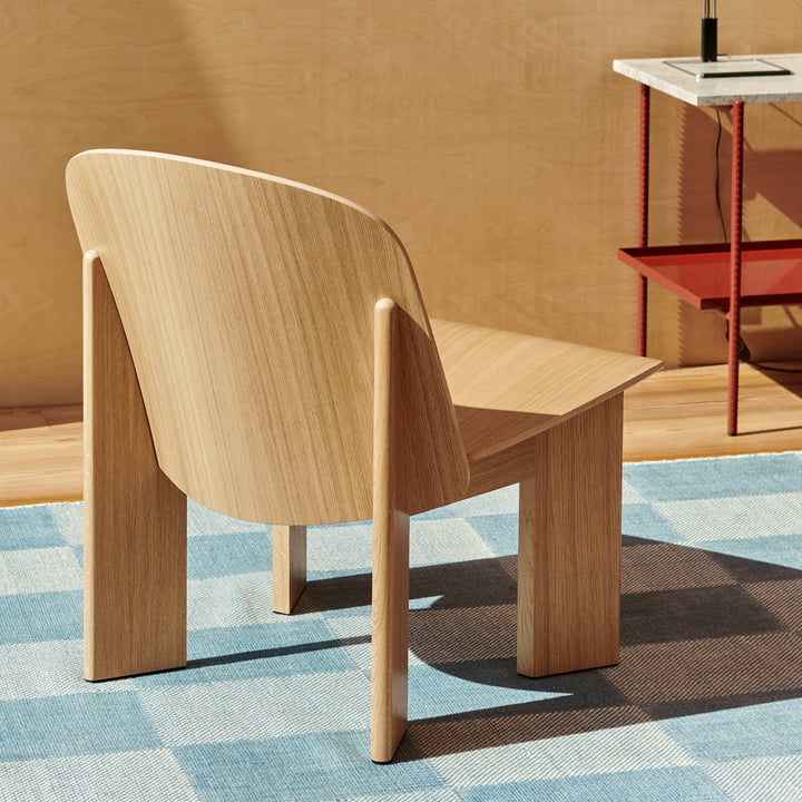 Chisel Lounge Chair, eg (vandbaseret lakeret) fra HAY