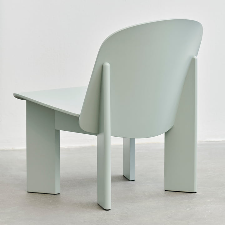 Chisel Lounge Chair, eukalyptus (vandbaseret lakeret) fra HAY
